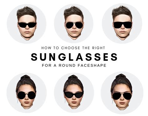 sunglasses that suit round face